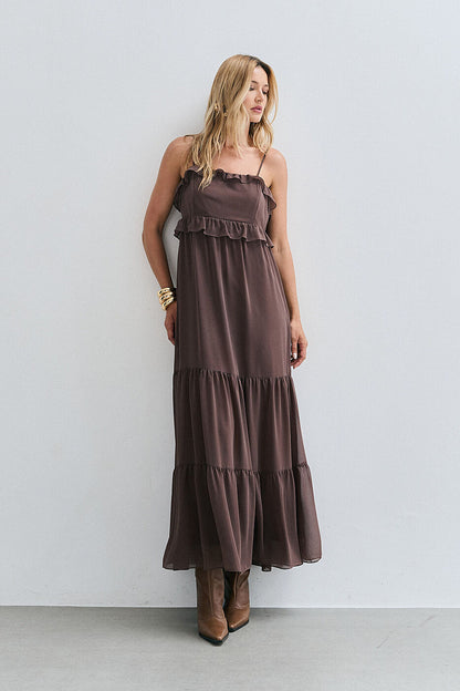 Vestido Midi Chiffon