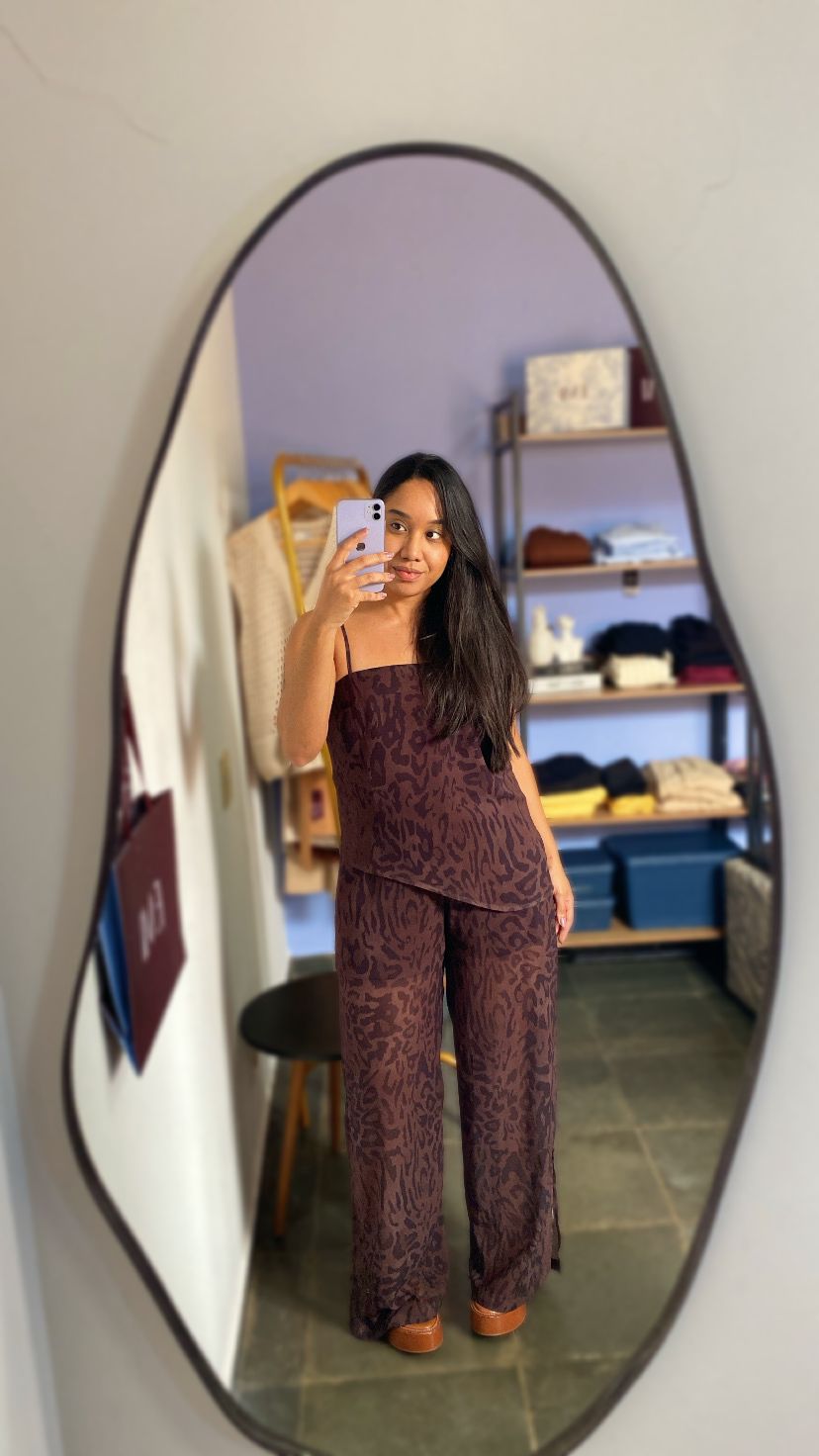 Calça Animal Print