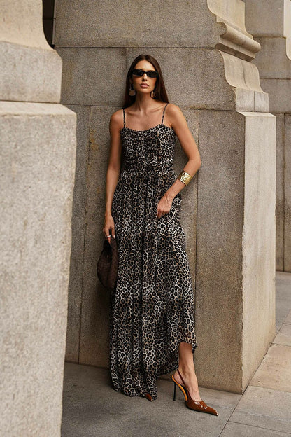 Vestido Longo Onça