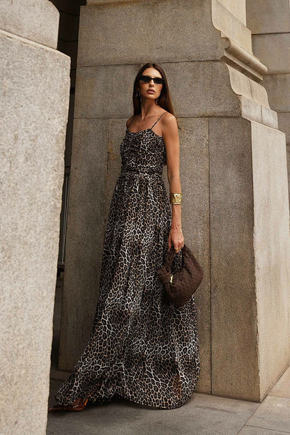 Vestido Longo Onça
