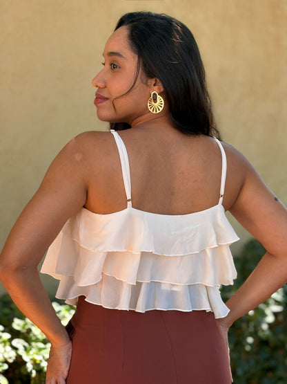 Cropped Babados