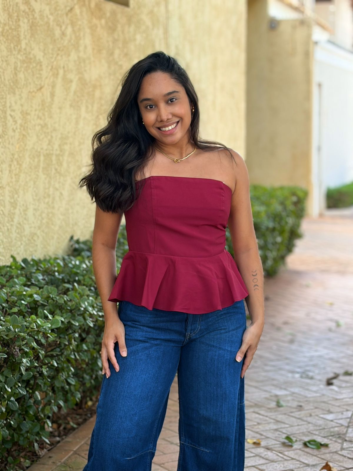 Blusa Burgundy