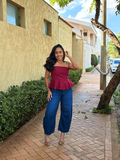 Blusa Burgundy