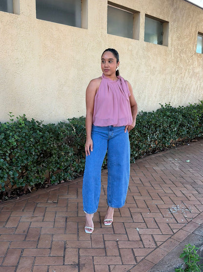 Calça Jeans Balloon