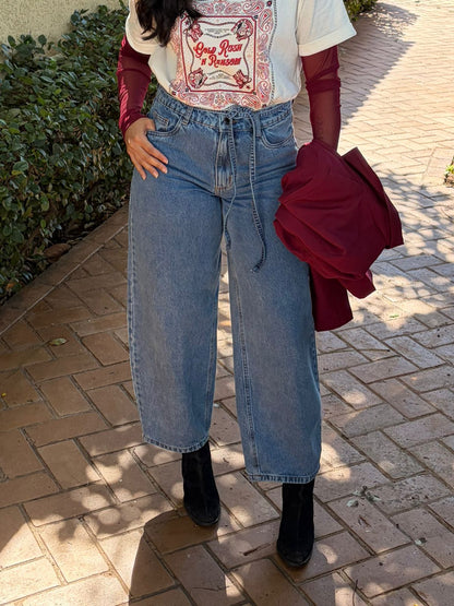 Calça Jeans Balloon