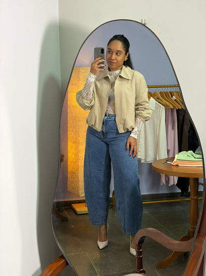 Calça Jeans Balloon