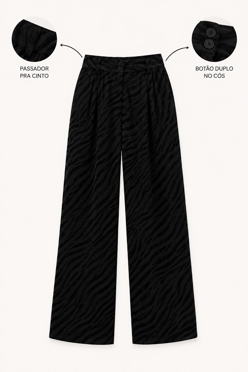Calça Zebra Devorê