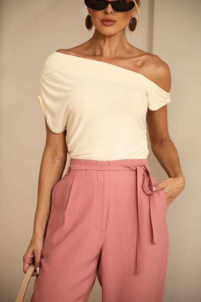 Calça Cenoura Blush