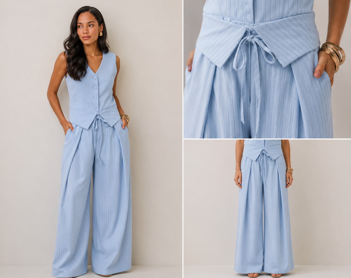 CALÇA AZUL BEBÊ