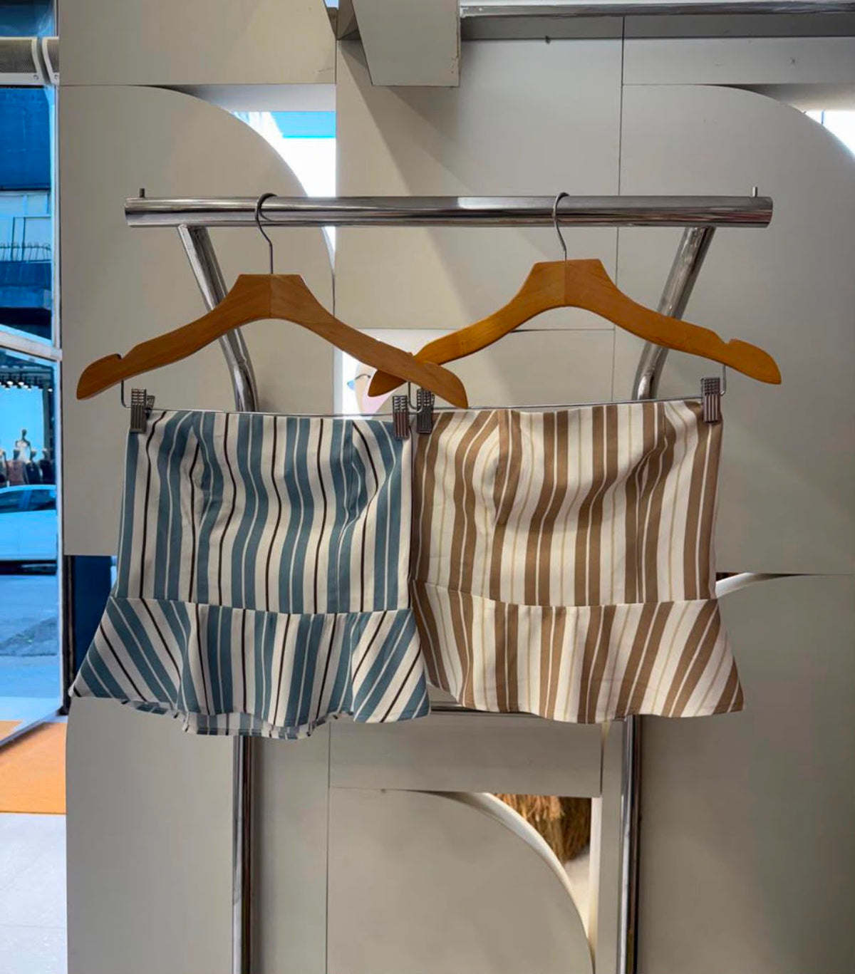 Blusa Listrada Tomara que Caia