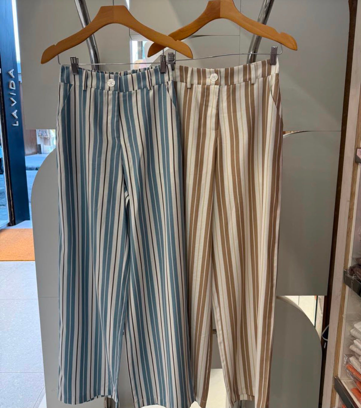 Calça Listrada
