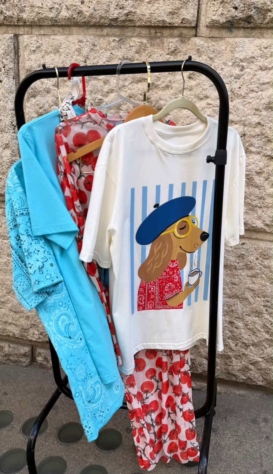 T-shirt Dog Bandana