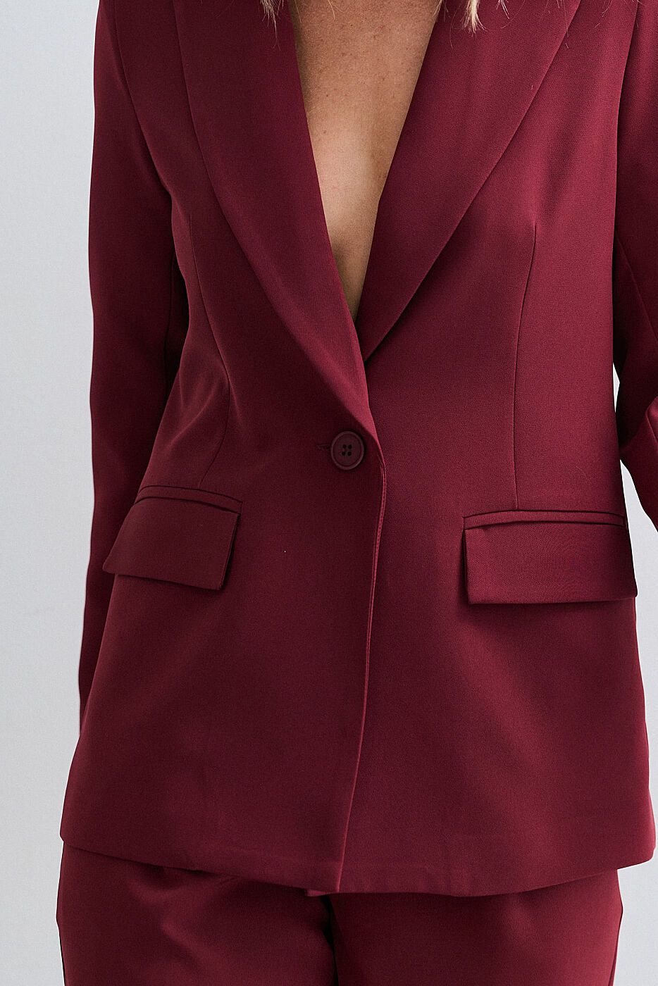 Max Blazer Burgundy