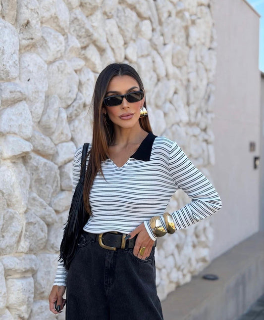 Blusa Polo Modal