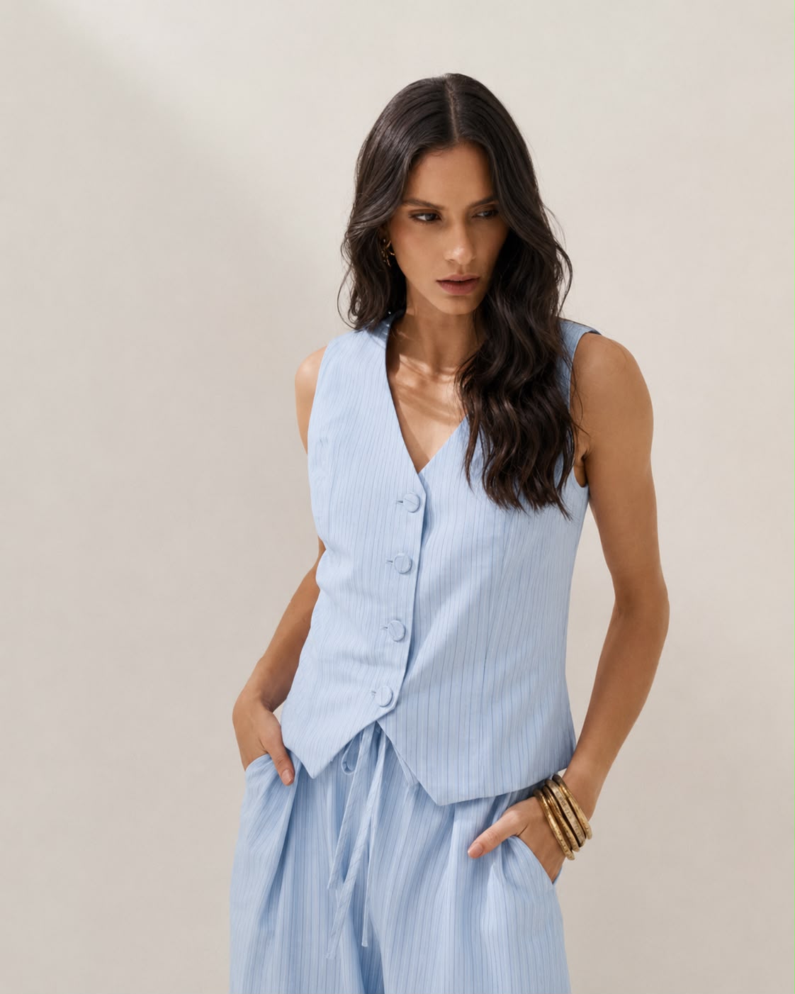 COLETE AZUL BEBÊ