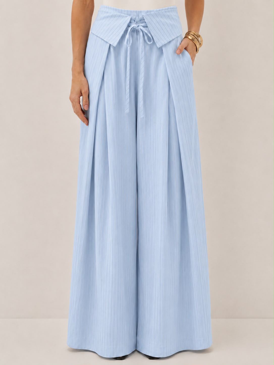 CALÇA AZUL BEBÊ